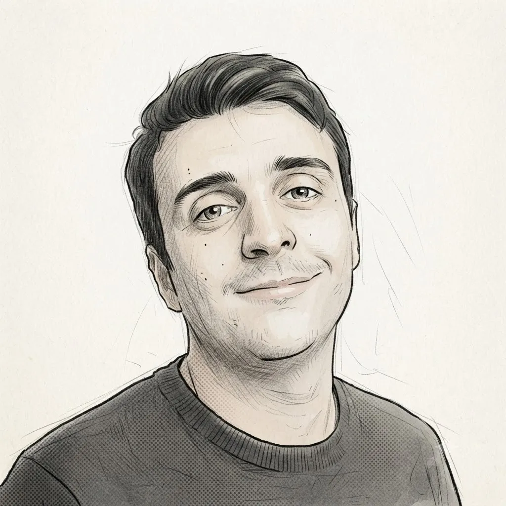 Portrait illustré de Sylvain, Addframe